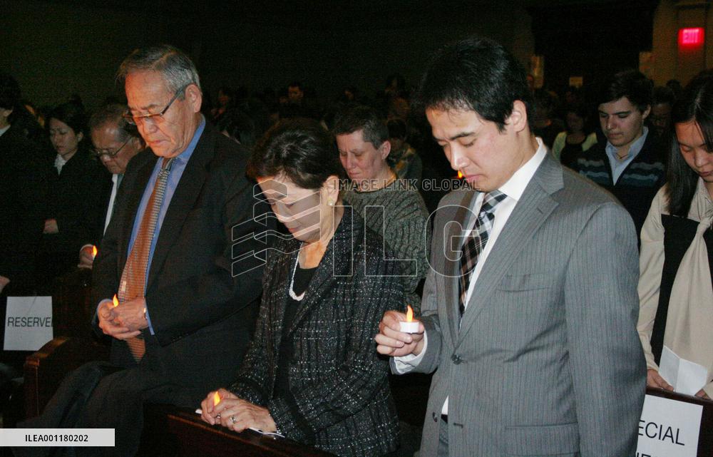 Japan quake commemoration in U.S.