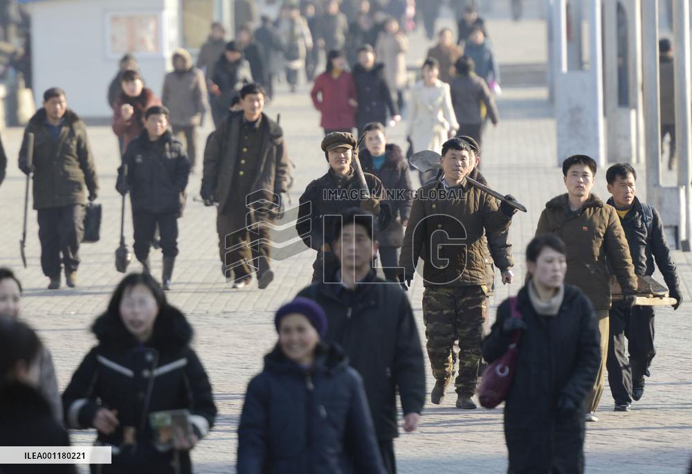 Pyongyang scene