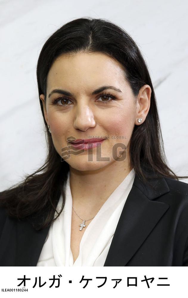 Greek Tourism Minister Kefalogianni