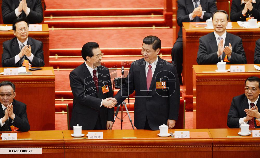 Xi elected Chinese president