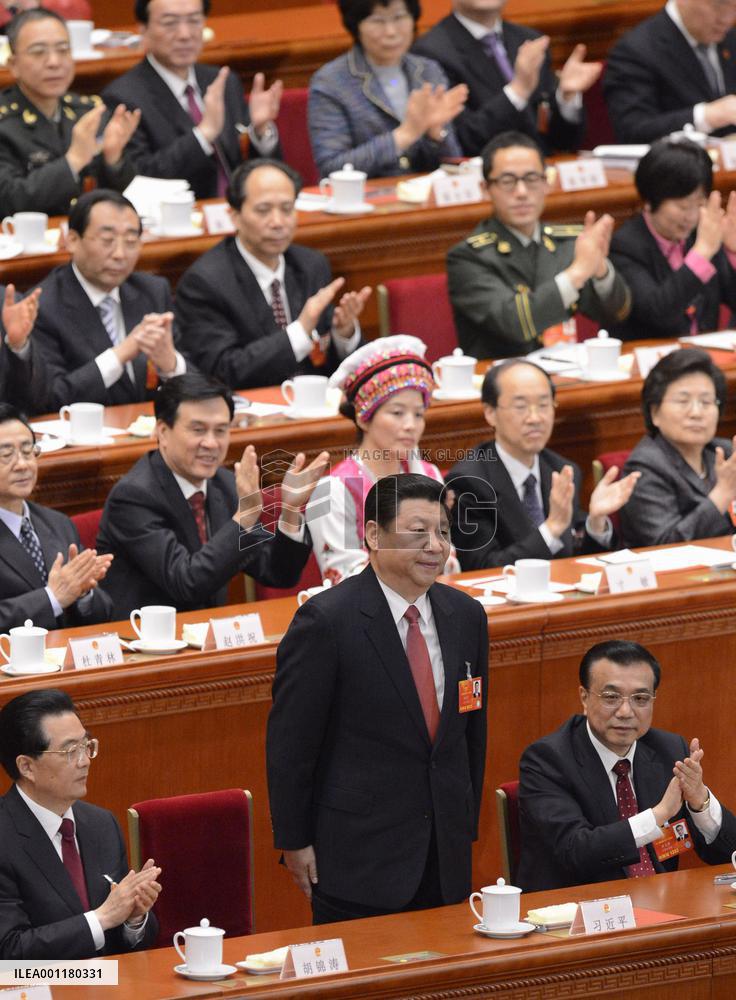 Xi elected Chinese president