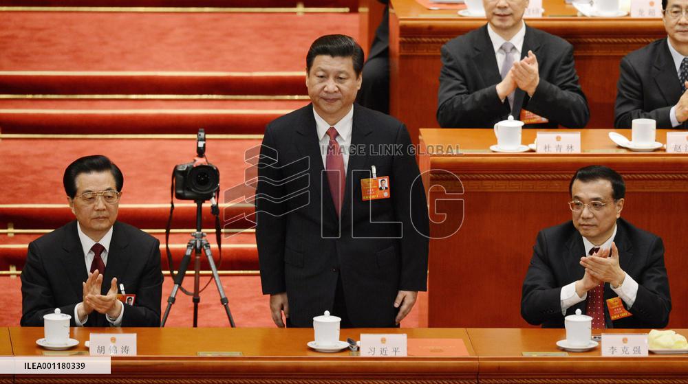 Xi elected Chinese president