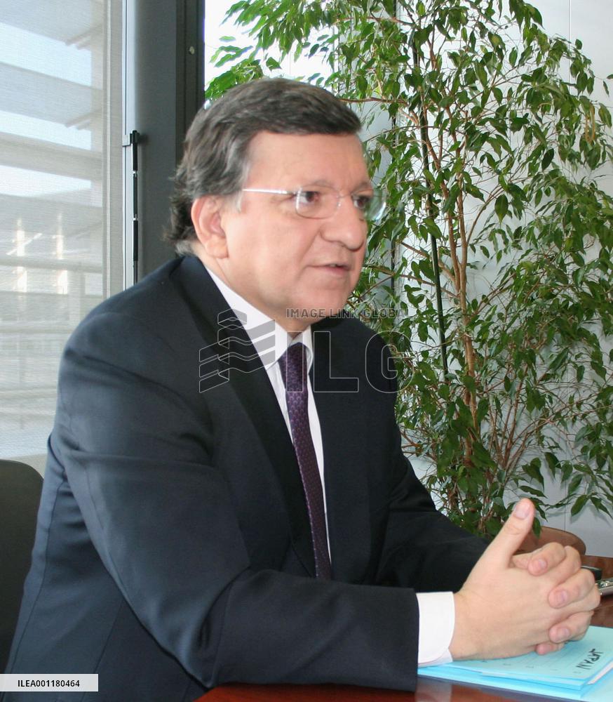 Barroso meets Japanese media