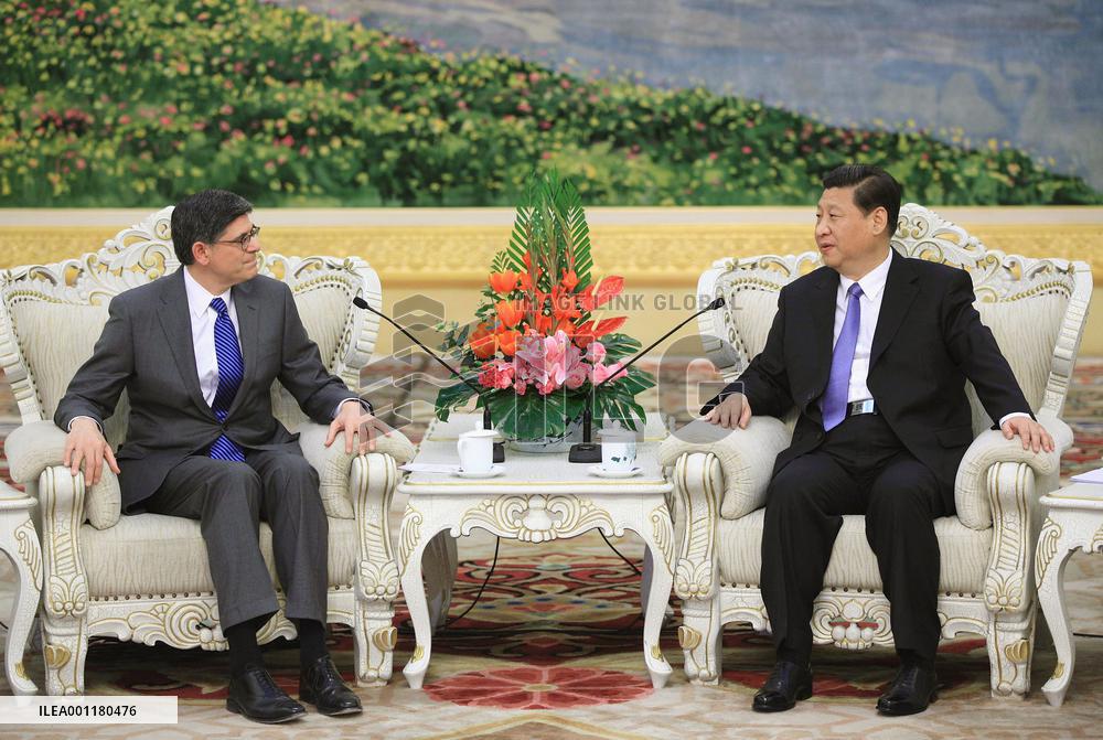 U.S. treasury secretary in China