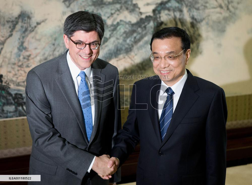 U.S. treasury secretary in China
