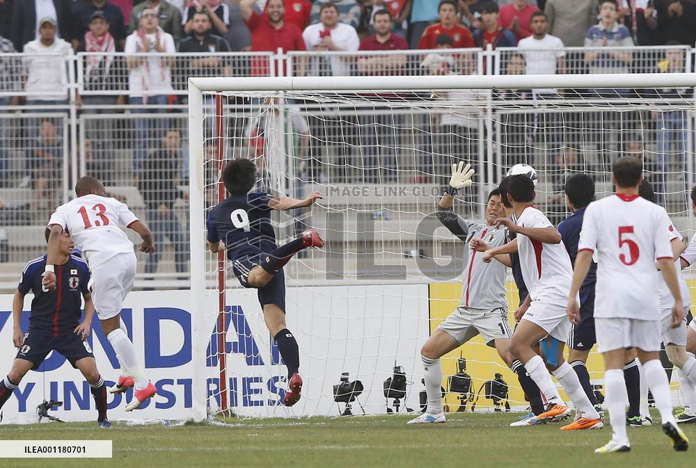 Japan vs. Jordan in World Cup qualifier