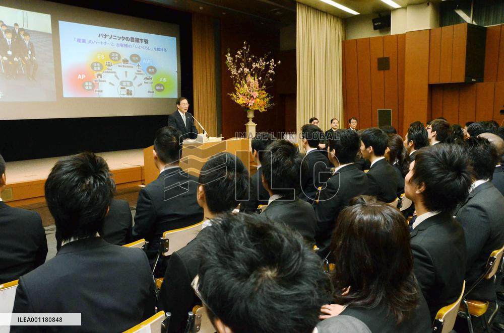 Panasonic initiation ceremony