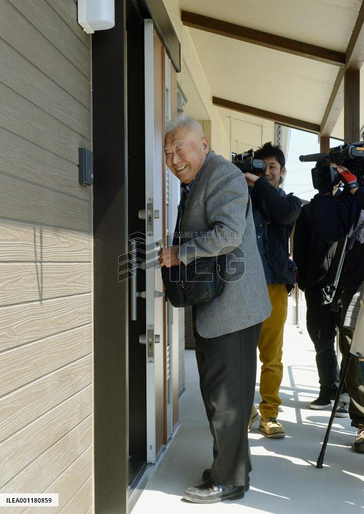 First post-disaster public housing completed in Miyagi Pref.