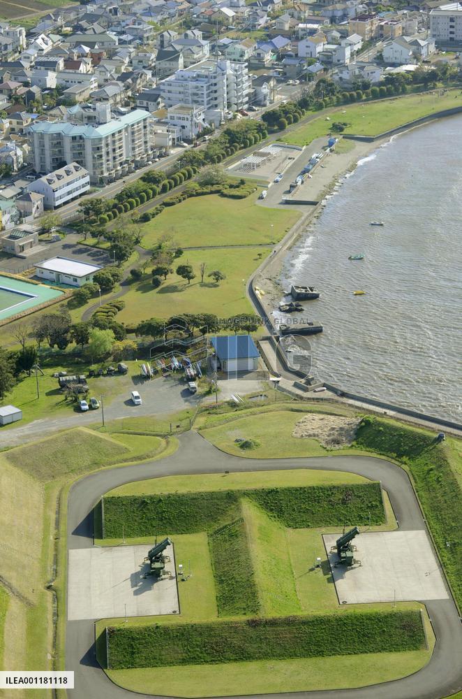 Japan sets up missile interceptors