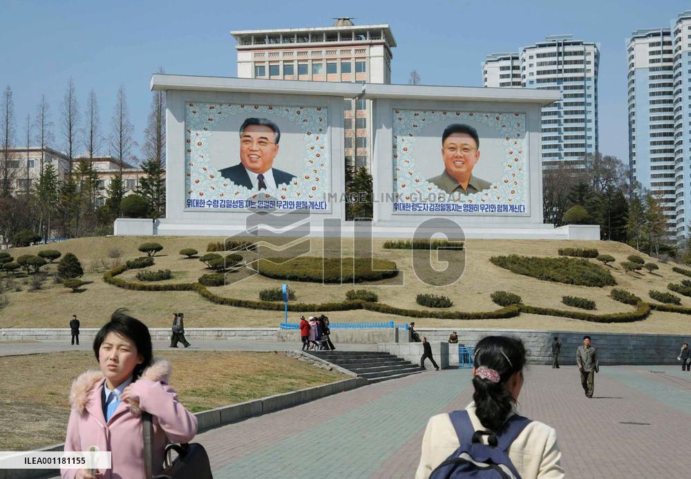 Pyongyang scene amid missile launch threat
