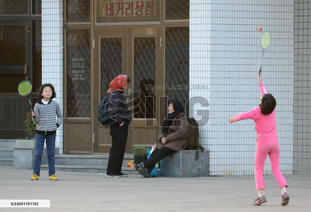Pyongyang scene amid tensions