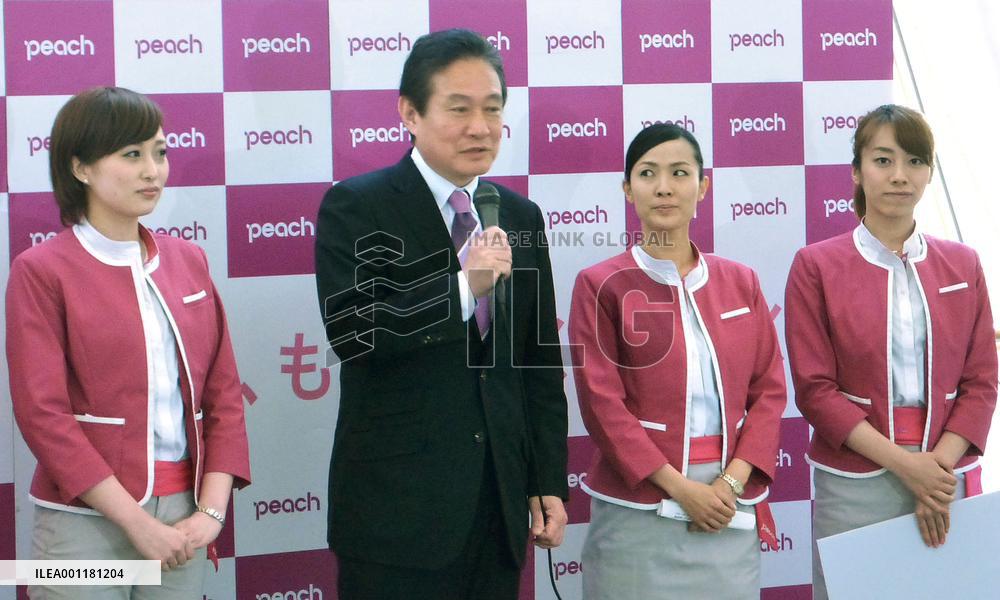Peach starts Sendai-Kansai flights