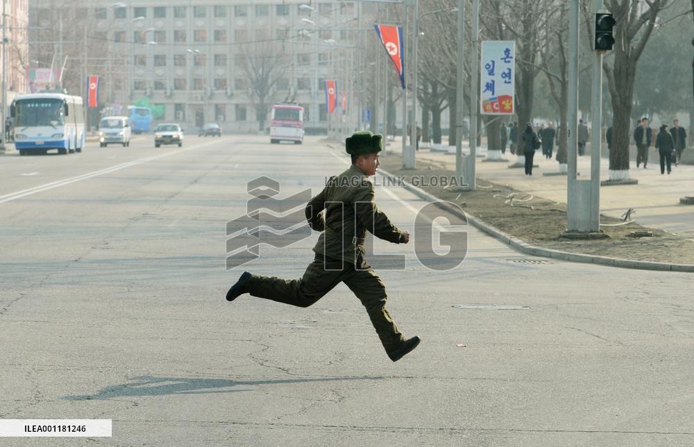 Pyongyang scene