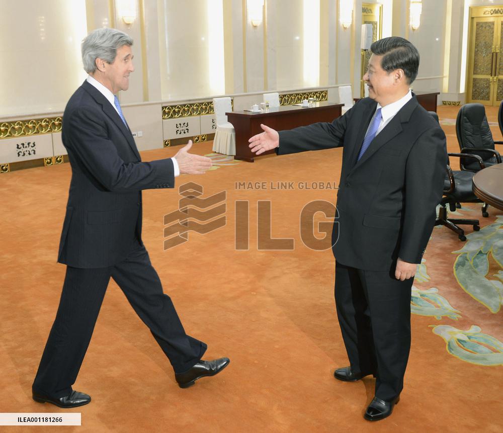 U.S. Secretary of State Kerry in Beijing