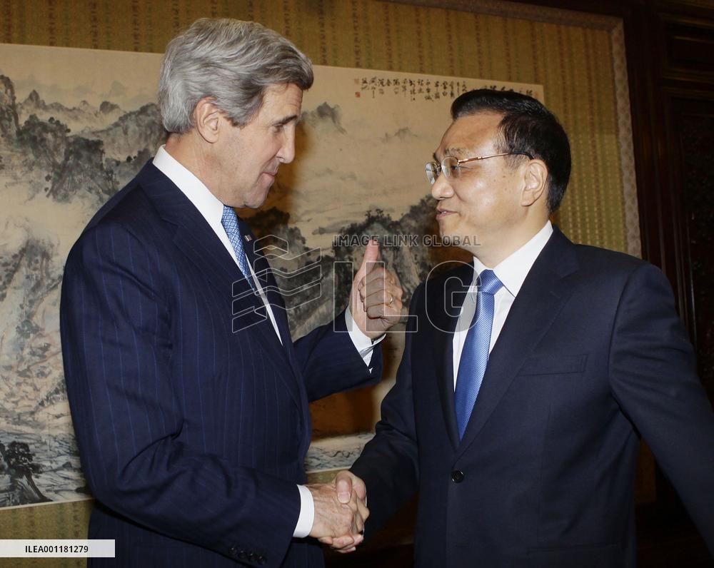 U.S. Secretary of State Kerry in Beijing