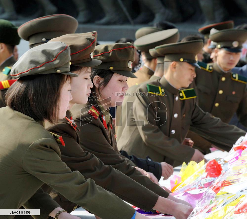 Pyongyang on anniversary of Kim Il Sung's birth
