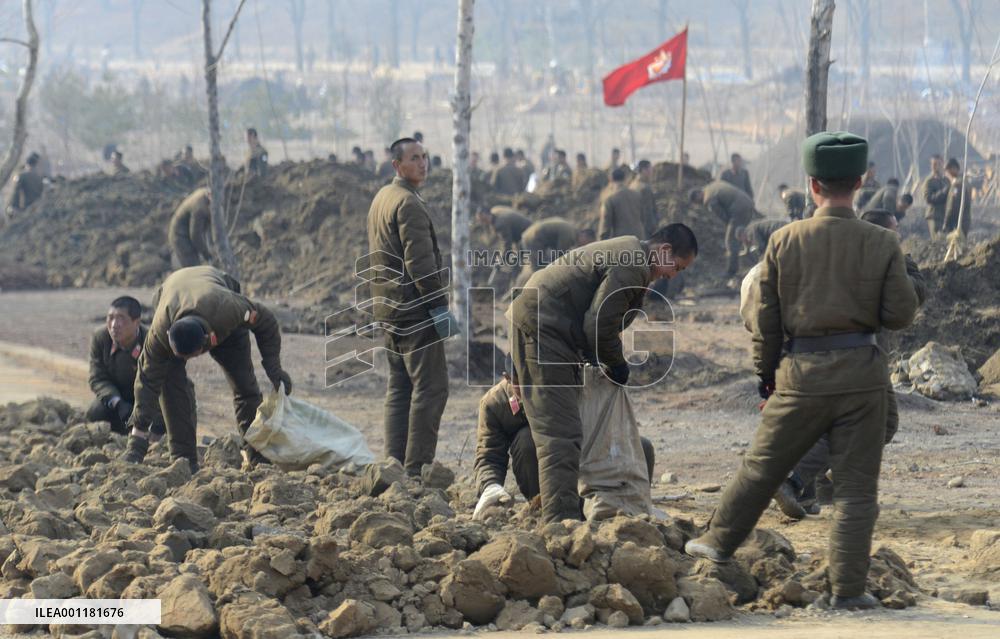 Pyongyang scene