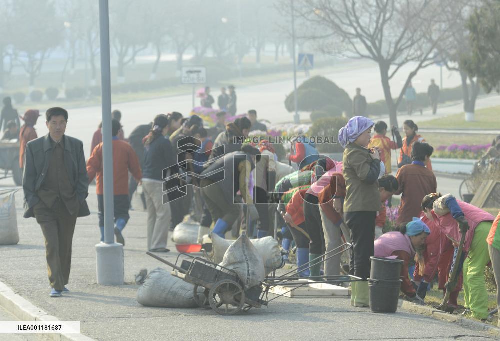 Pyongyang scene