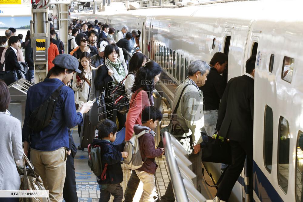 Japan enters Golden Week