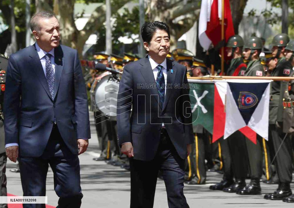 PM Abe in Turkey