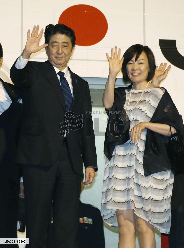 Japan prime minister in Turkey