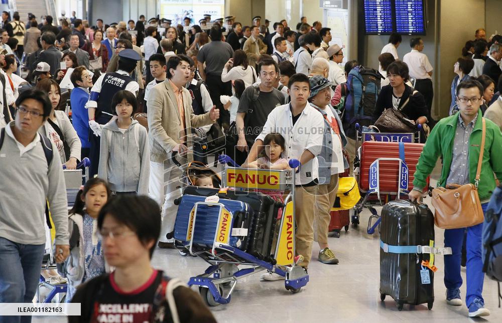 Golden Week "return rush"