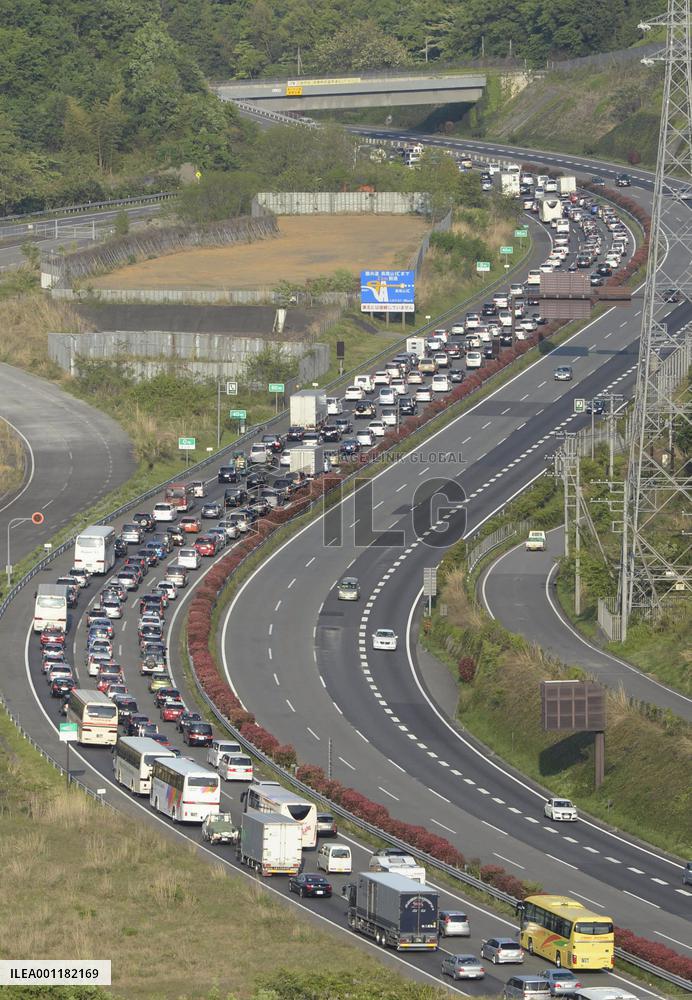 Golden Week "return rush"