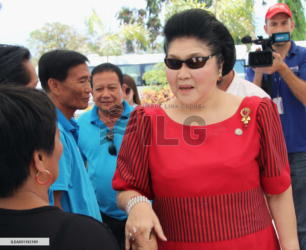 Imelda Marcos seeks re-election