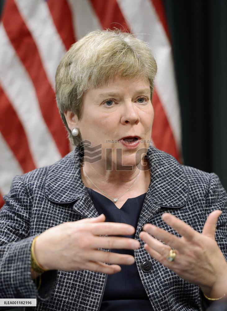 U.S. diplomat Gottemoeller in Japan