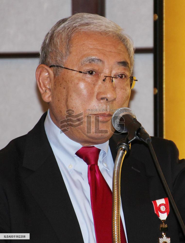 Japanese American honored for efforts on bilateral ties