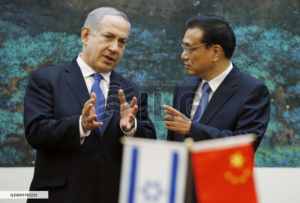 Netanyahu in China