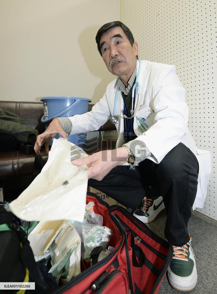 Doctor working in town near Fukushima plant for 16 yrs