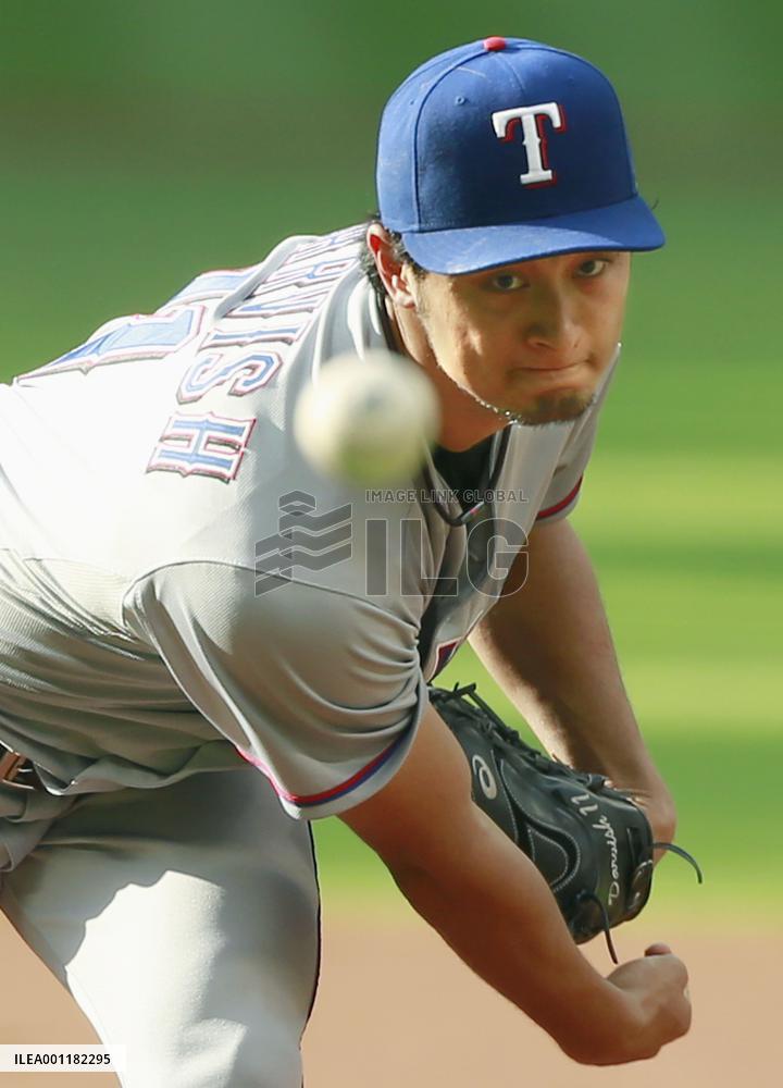 Darvish gets 6th win