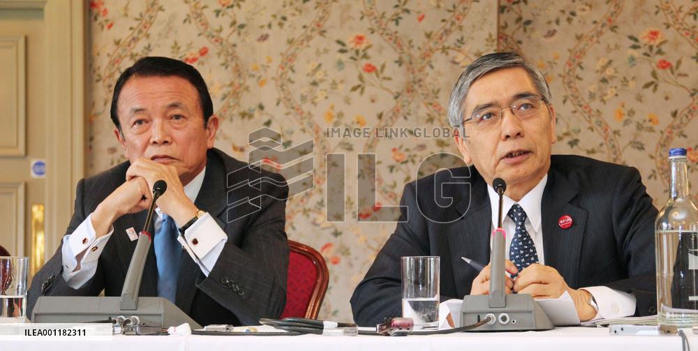 Aso, Kuroda after G-7