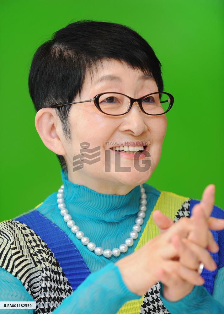 Beautician promoting makeup for deceased