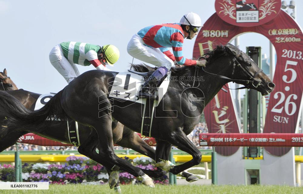 Take wins Derby atop Kizuna