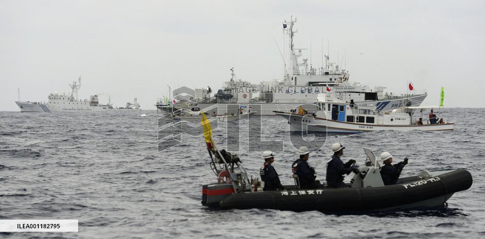 3 Chinese vessels near Senkakus