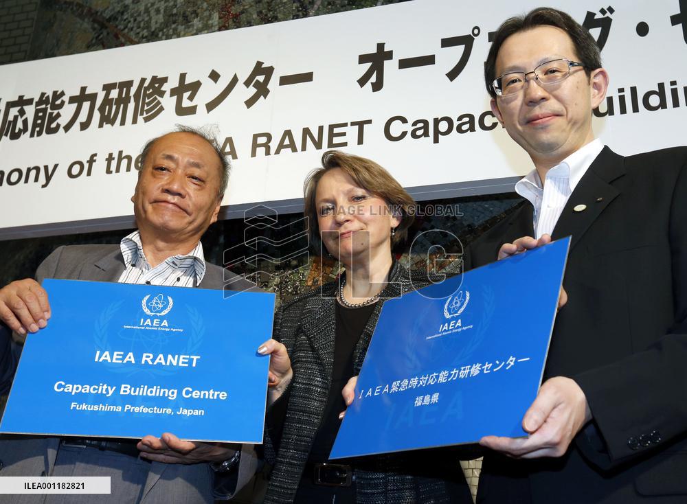 IAEA facility opens in Fukushima