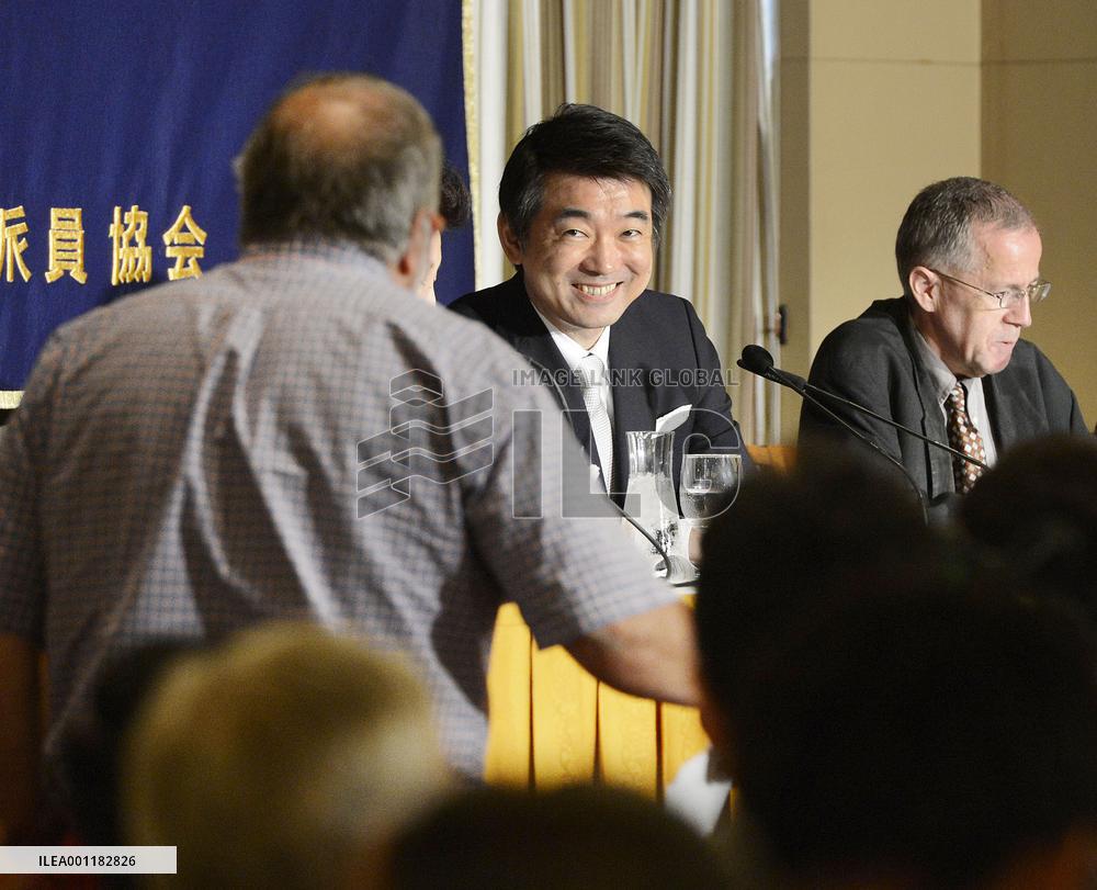 Hashimoto denies he views 'comfort women' were needed