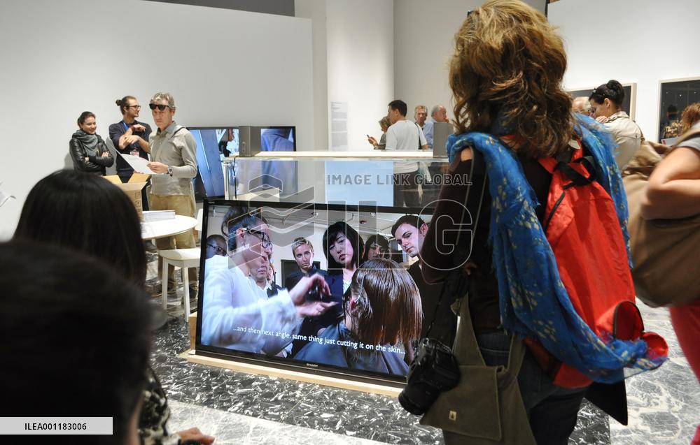 Japanese artist recognized in Venice Biennale