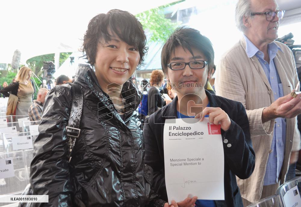 Japanese artist recognized in Venice Biennale