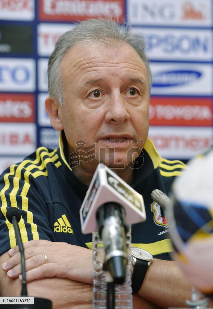 Japan manager Zaccheroni