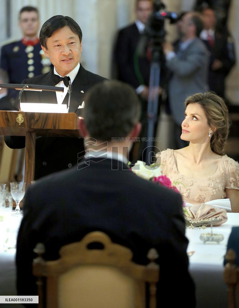 Japan prince in Madrid