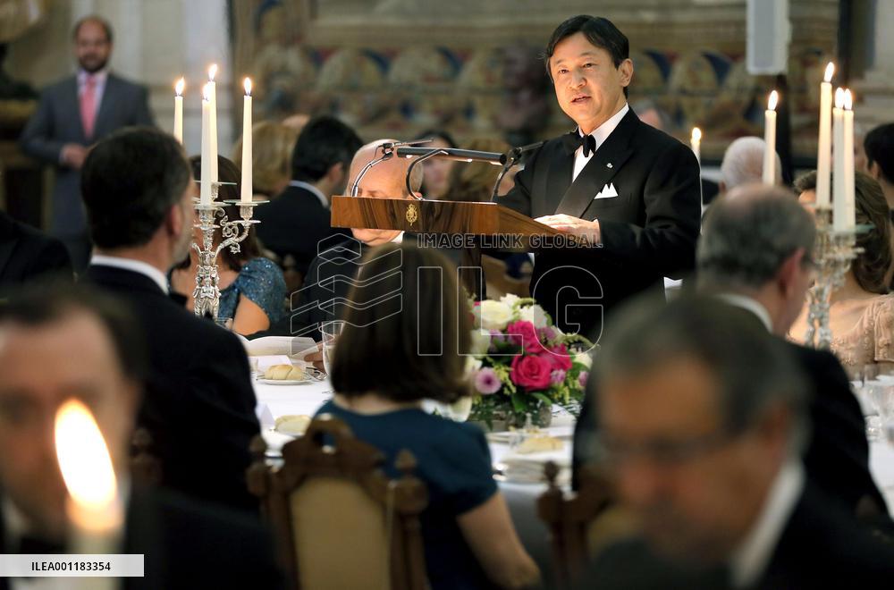 Japan prince in Madrid