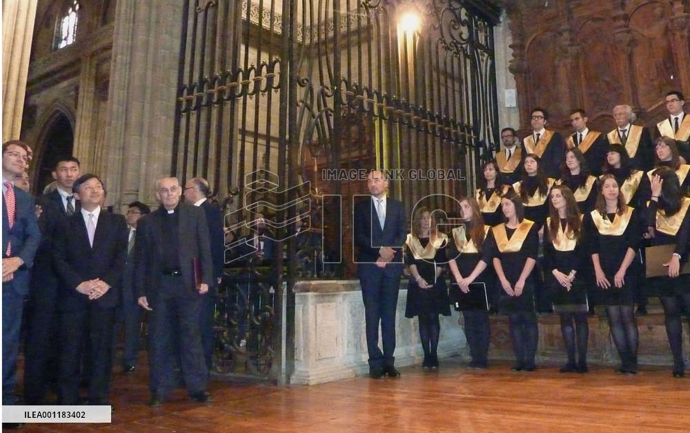 Japan prince in Spain