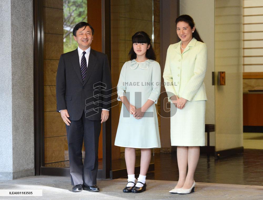 Japanese crown prince returns from Spain