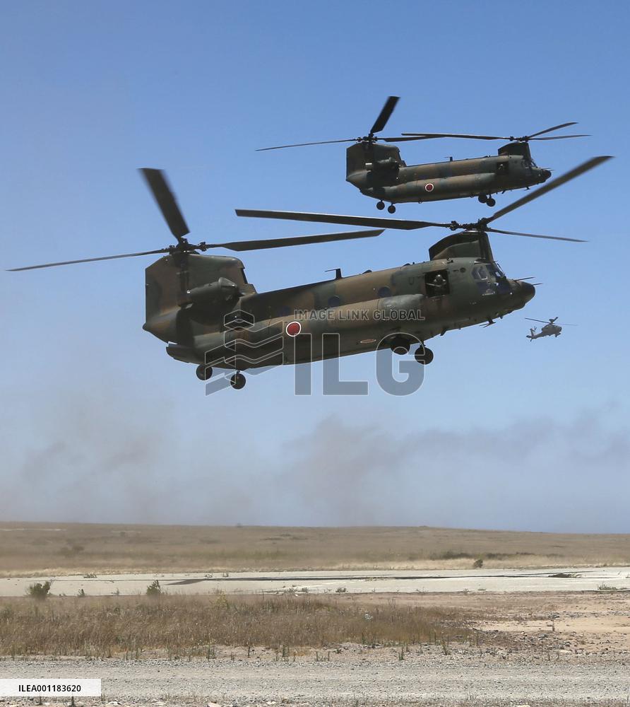 U.S.-Japan landing drill