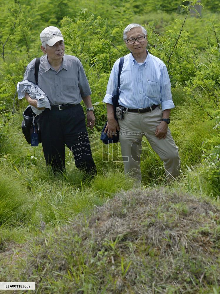 Visit to N. Korea burial site for Japanese