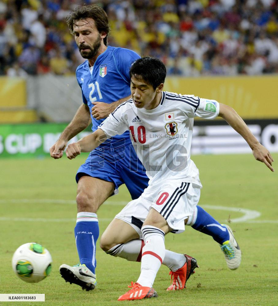 Italy beat Japan in Confederations Cup
