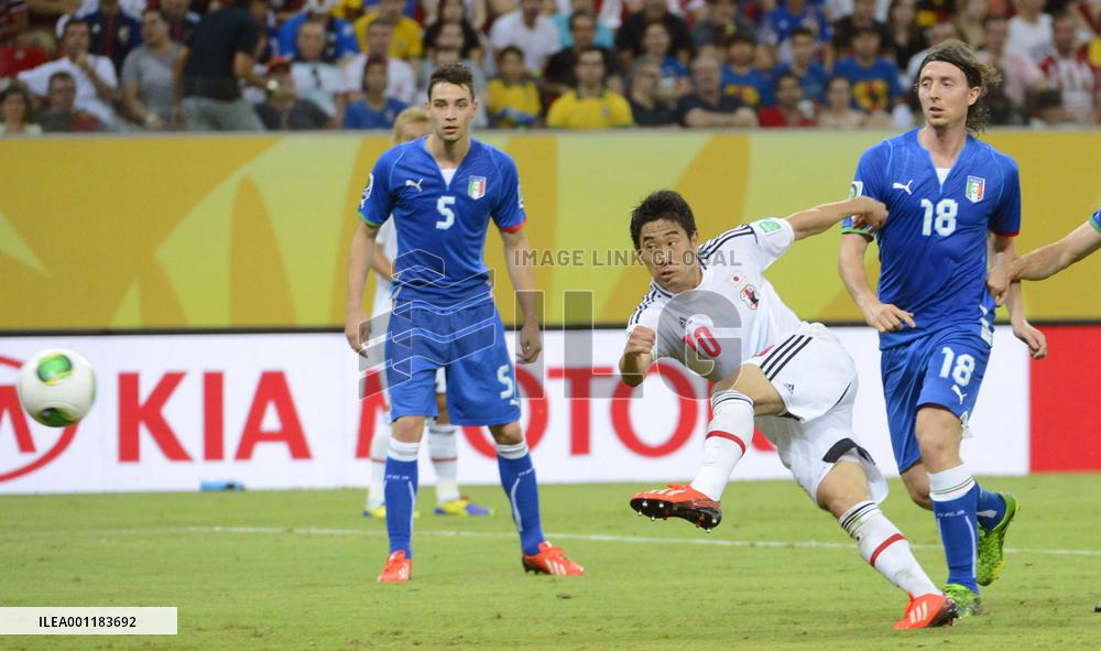 Italy beat Japan in Confederations Cup